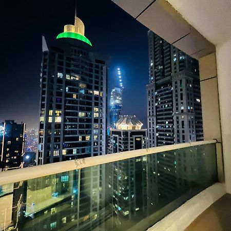 High Floor With City Skyline & Burj Khalifa View 3 Bedroom Unit Marina Dubai Exteriör bild