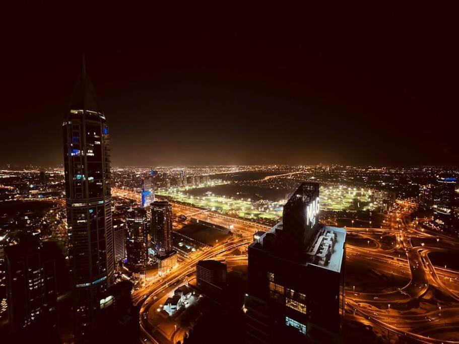 High Floor With City Skyline & Burj Khalifa View 3 Bedroom Unit Marina Dubai Exteriör bild