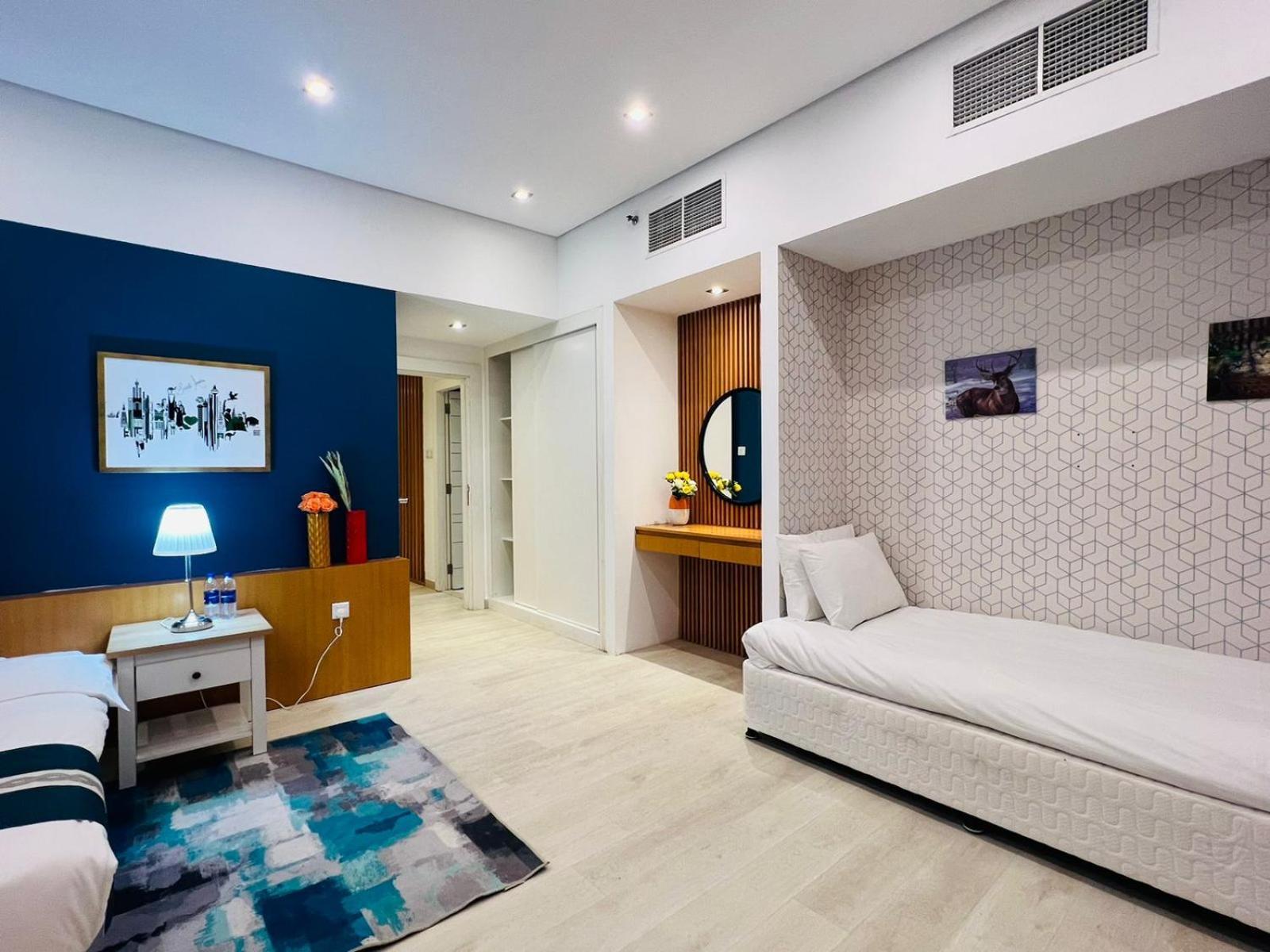 High Floor With City Skyline & Burj Khalifa View 3 Bedroom Unit Marina Dubai Exteriör bild