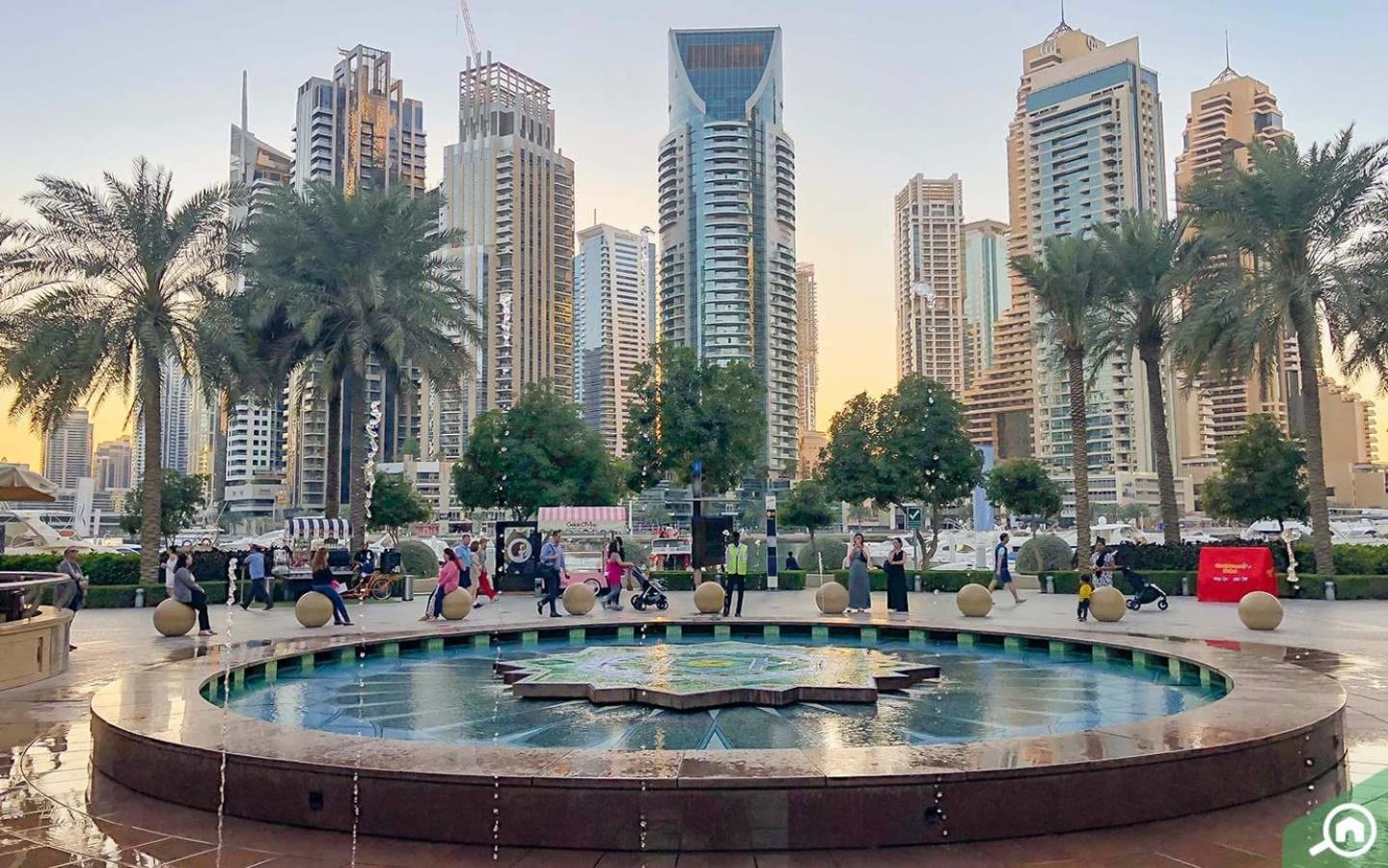 High Floor With City Skyline & Burj Khalifa View 3 Bedroom Unit Marina Dubai Exteriör bild