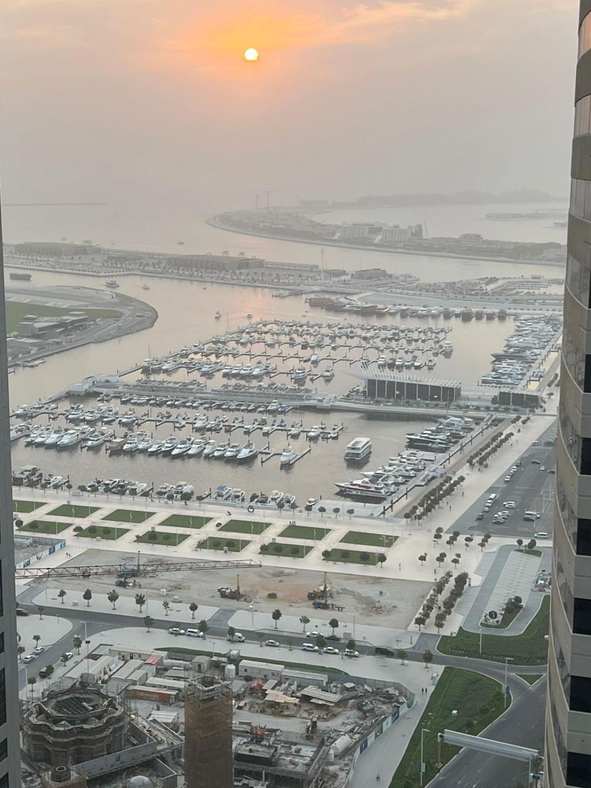 High Floor With City Skyline & Burj Khalifa View 3 Bedroom Unit Marina Dubai Exteriör bild