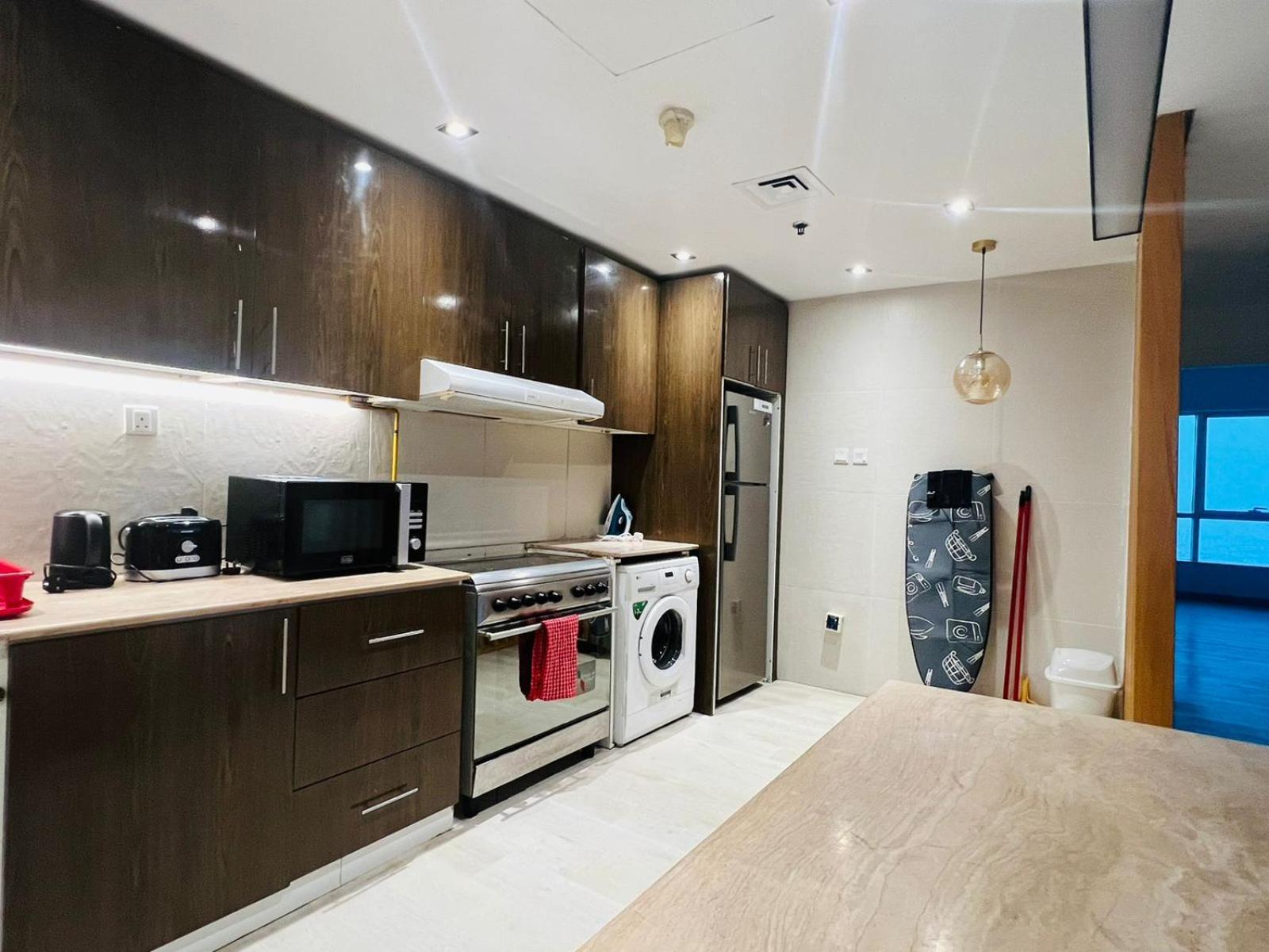 High Floor With City Skyline & Burj Khalifa View 3 Bedroom Unit Marina Dubai Exteriör bild