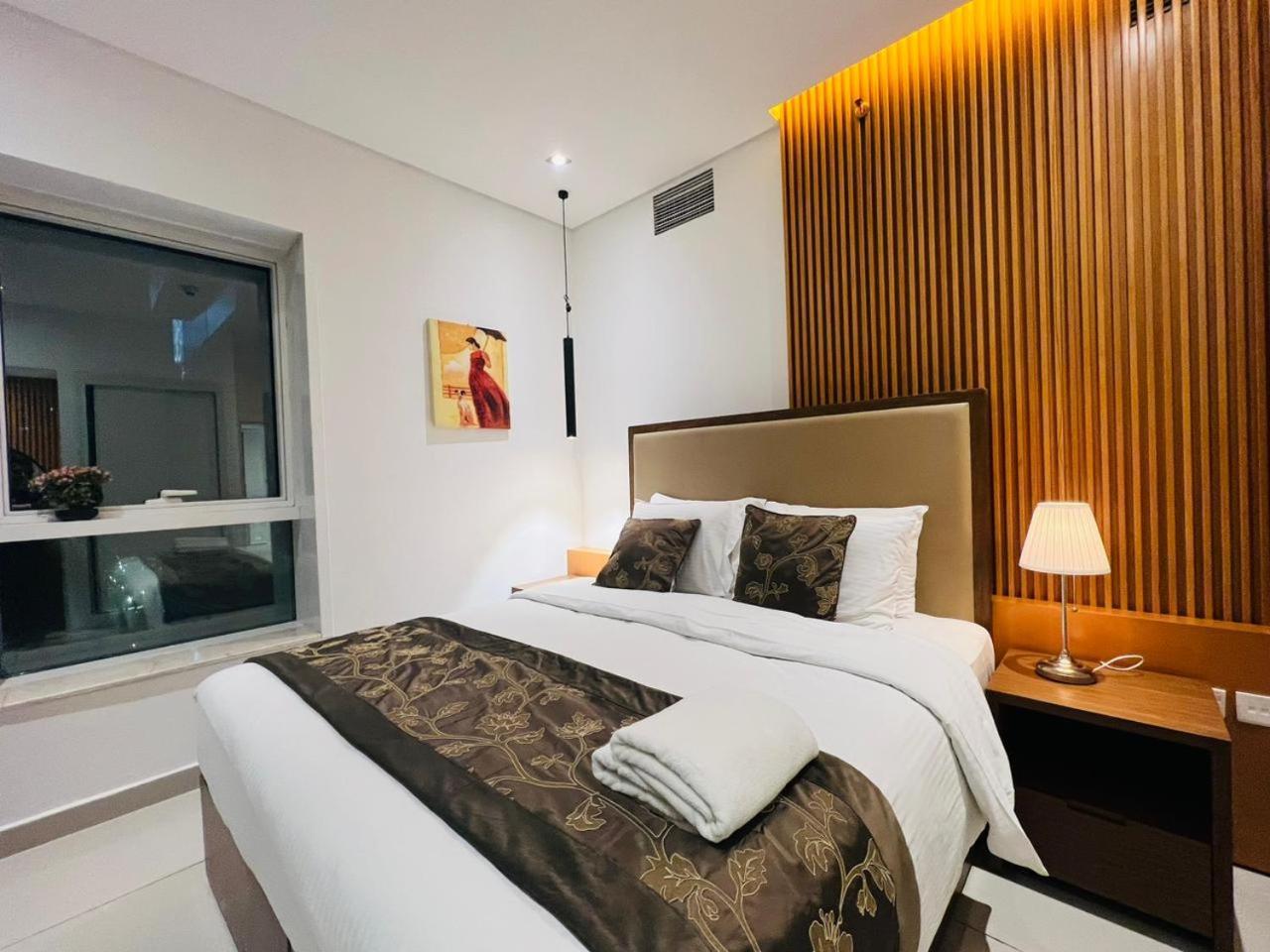 High Floor With City Skyline & Burj Khalifa View 3 Bedroom Unit Marina Dubai Exteriör bild