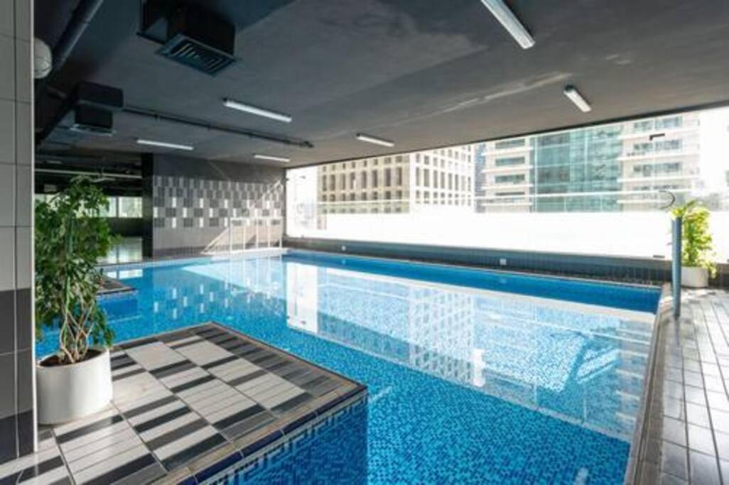 High Floor With City Skyline & Burj Khalifa View 3 Bedroom Unit Marina Dubai Exteriör bild