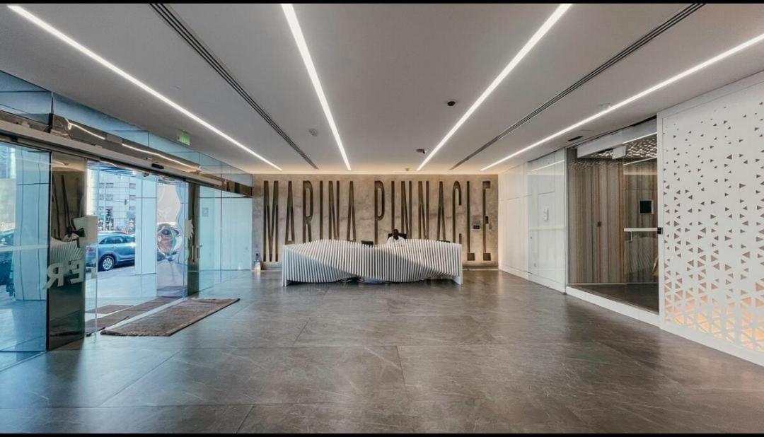 High Floor With City Skyline & Burj Khalifa View 3 Bedroom Unit Marina Dubai Exteriör bild