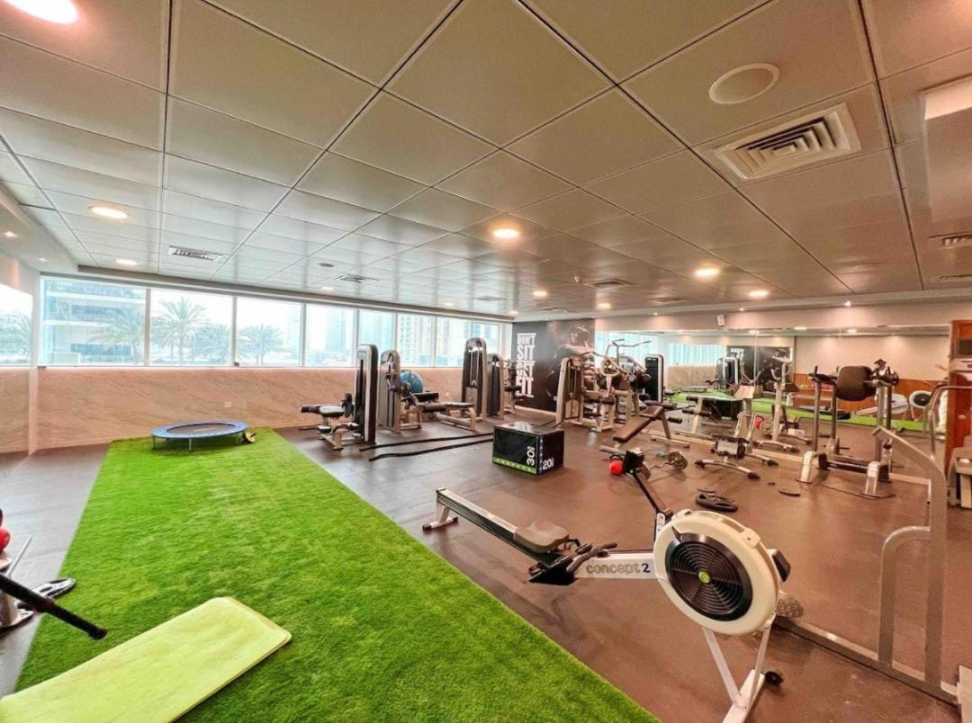 High Floor With City Skyline & Burj Khalifa View 3 Bedroom Unit Marina Dubai Exteriör bild